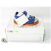 Image 1 : NEW KIDS GEOX RESPIRA BLUE/ORANGE SANDALS SIZE 6.5