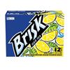 Image 1 : CASE OF 12 X 355ML CANS BRISK LEMON ICED TEA
