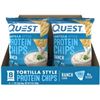 Image 1 : 8 X 32G BAGS OF QUEST  RANCH FLAVOURED TORTILLA