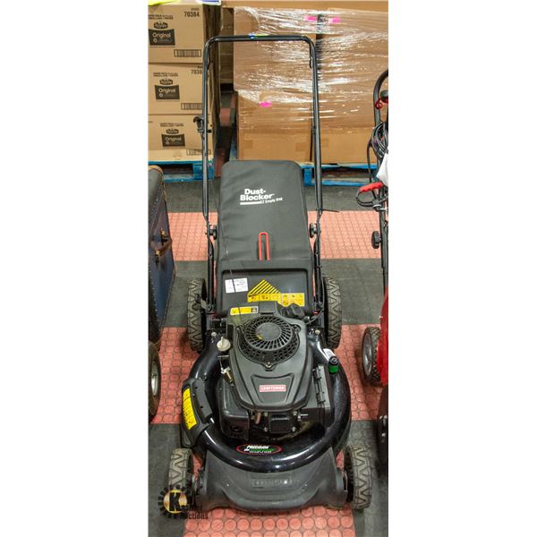 CRAFTSMAN LAWN MOWER W/BAG NEEDS TUNE UP