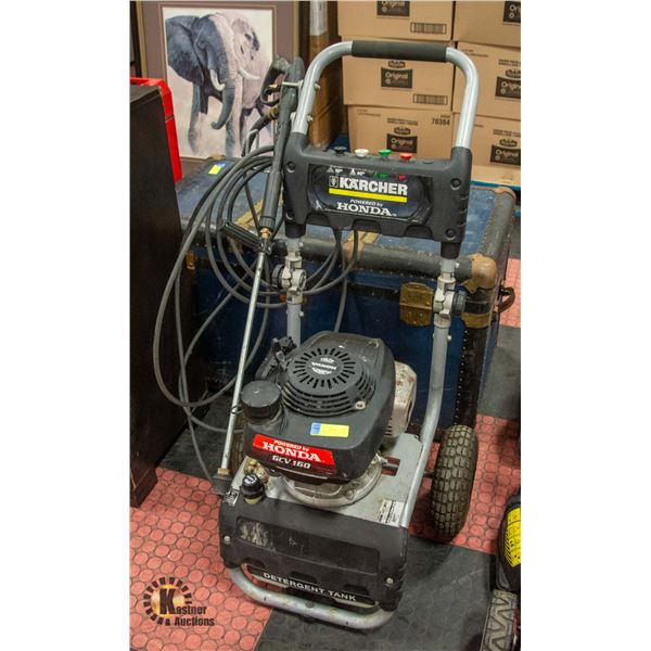 KARCHER HONDA GCV 160 POWER WASHER NEEDS TUNE
