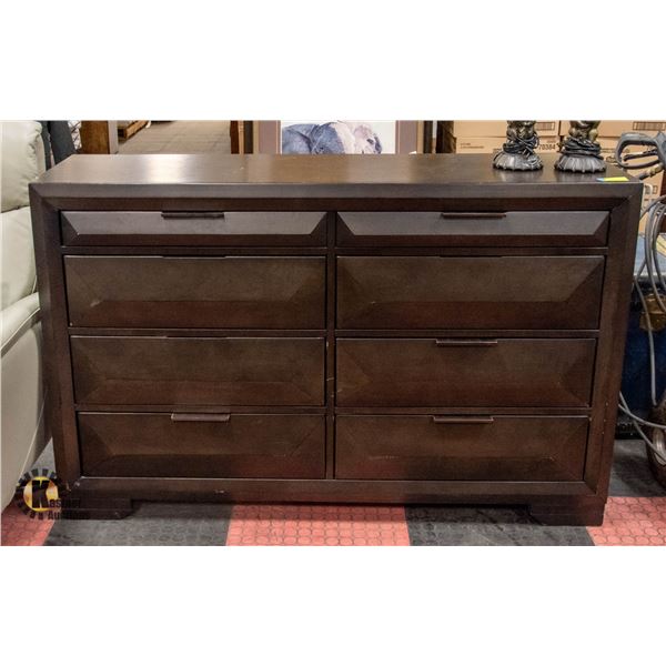 8 DRAWER DRESSER HAS SOME SCRATCHES