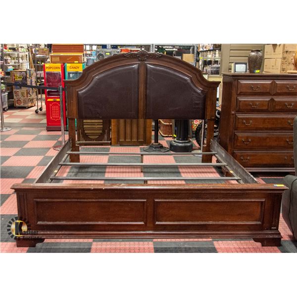 ESTATE KINGSIZE BEDFRAME *SCRATCHED*