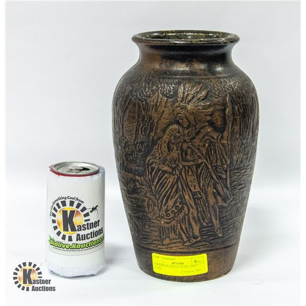 CANADIAN MEDALTA POTTERY VASE