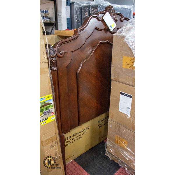 NEW ASHLEY FUNITURE QUEEN SLEIGH HEADBOARD