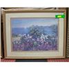 Image 2 : SAILBOAT & FARMHOUSE FRAMED MATTED PAIR