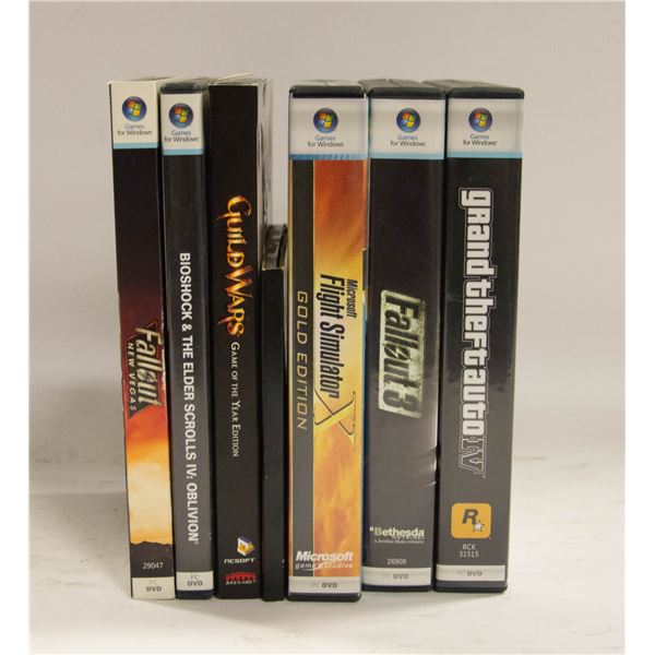 LOT OF VINTAGE PC GAMES FOR COLLECTORS