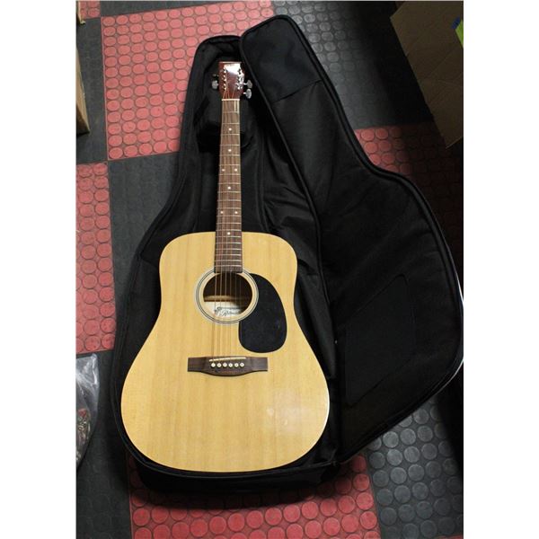 ACOUSTIC GUITAR WITH SOFT CASE