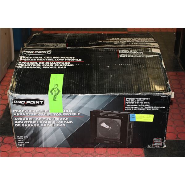 PRO POINT INDUSTRIAL CEILING GARAGE HEATER