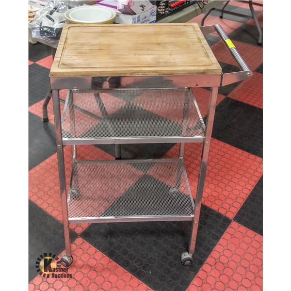 SHELVING UNIT, 3 TIER, KITCHEN AID, SIZE: HIGH- 35