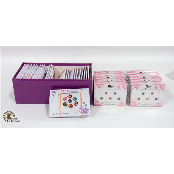 NEW 2 BOXES OF 24 EACH BINDI COLLECTION