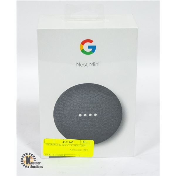 BRAND NEW GOOGLE NEST MINI