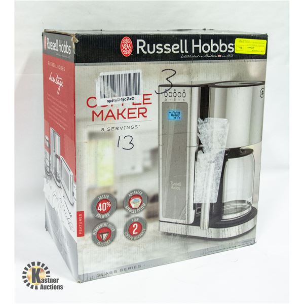 RUSSELL HOBBS 8 CUP PROGRAMMABLE COFFEE MAKER