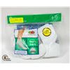 Image 1 : ANKLE SOCKS WHITE 6-12 SIZE 6-PACK FRUIT OF