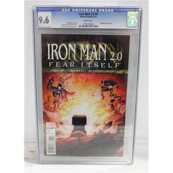 MARVEL IRON MAN 2.0 #6 CGC COMIC