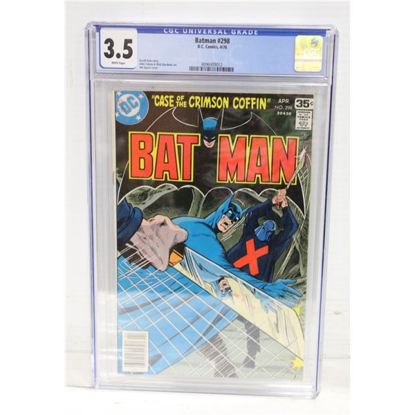 DC BATMAN #298 CGC COMIC