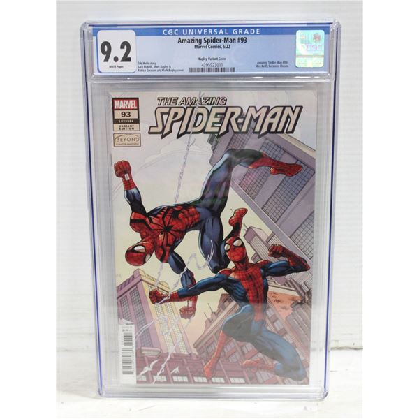 MARVEL AMAZING SPIDERMAN #93 CGC COMIC, VARIANT