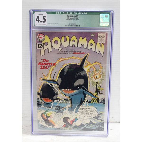 DC AQUAMAN #5 CGC COMIC