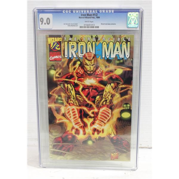MARVEL IRON MAN #1/2 CGC COMIC