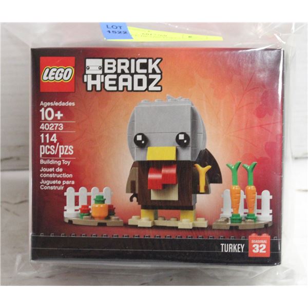 LEGO BRICK HEADZ TURKEY #40273 SET
