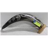 Image 1 : GENUINE BULL HORN SHED HAND ETCHED
