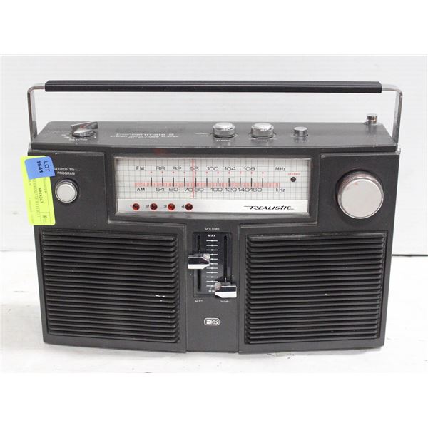 OLD CONCERTMATE 8 STEREO RADIO-TAPE