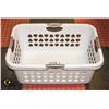 Image 1 : NEW STERILITE 71 LITRE ULTRA LAUNDRY BASKET WHITE