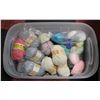 Image 1 : LARGE BOX OF KNITTING WOOL