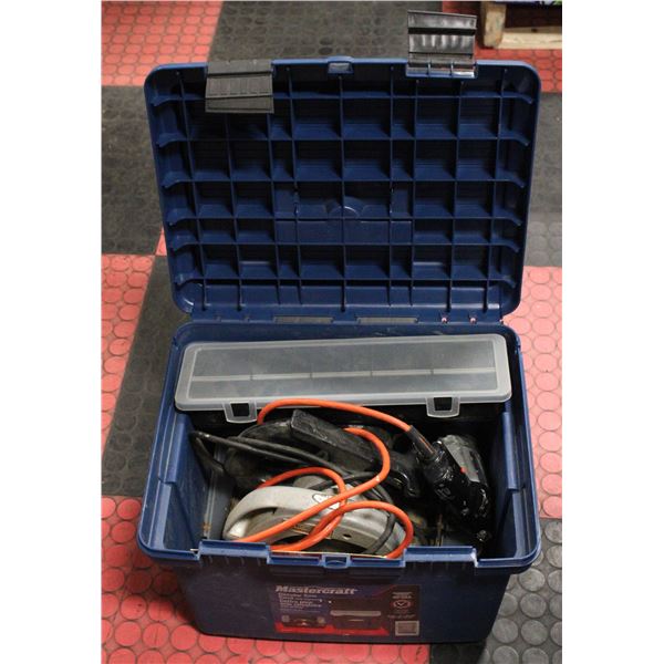 CRAFTSMAN SKILL SAW IN CASE, NEW BLADES