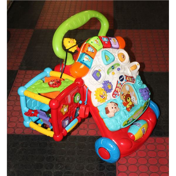 BABIES 1ST WALKER, & ACTIVITY CUBE