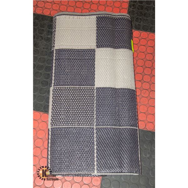 OUTDOOR PATIO 6FT AREA RUG-ESTATE