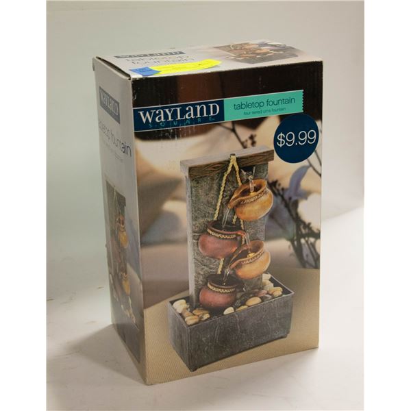 NEW TABLETOP FOUNTAIN