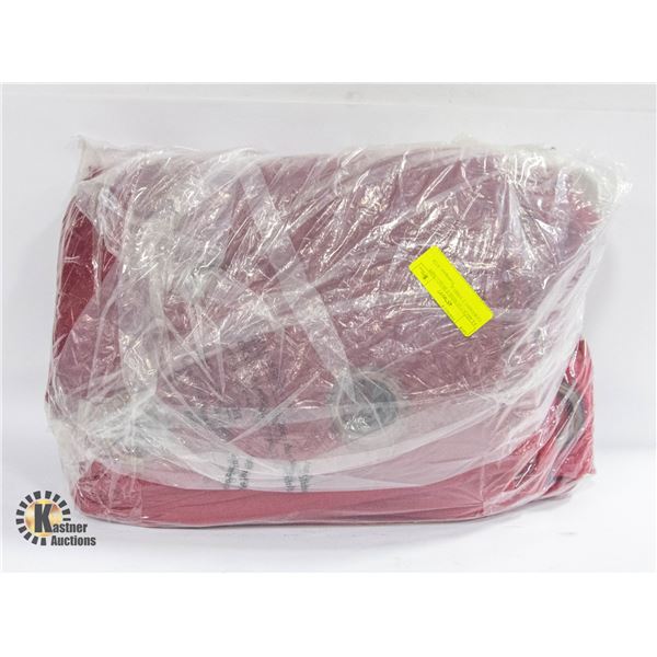 4 LARGE GROMMET BURGUNDY CURTAINS 2 54X84 &