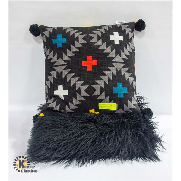 PENDLETON PRINT BLANKET & THROW CUSHION