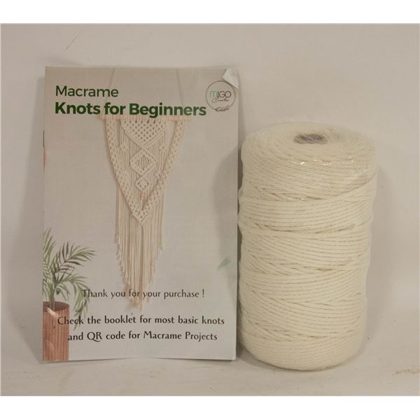 NEW MACRAME KNOTS FOR BEGGINERS