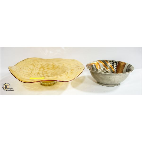 16X4 CENTERPIECE BOWL WITH 10X4 BOWL