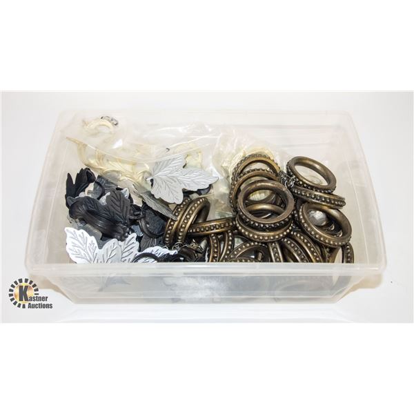 PLASTIC CONTAINER WITH LID CONTAINS WALL &