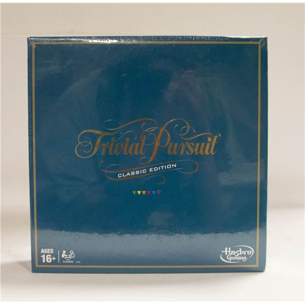 NEW SEALED HASBRO TRIVIAL PURSUIT CLASSIC EDITION