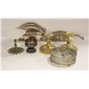 Image 1 : SILVER PLATED AND BRASS OLD ITEMS INCLUDING