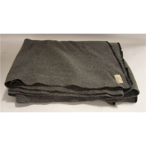 GREY WOOL BLANKET