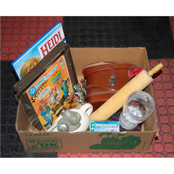 FLAT OF ESTATE DECOR AND ITEMS INCLUDING