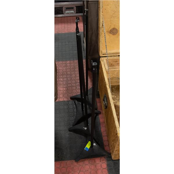 4 OMNIMOUNT SPEAKER STANDS