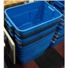 Image 1 : 10 USED 14 GAL RUBBERMAID BINS - NO LIDS