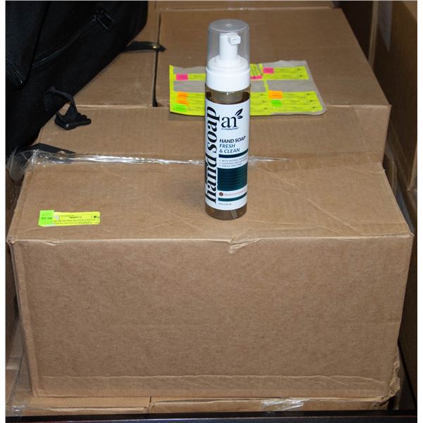 CASE OF 60 FRESH AND CLEAN FOAMING HAND SOAP (8OZ)