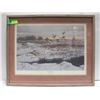 Image 1 : EARLY WINTER BY JIM MORGAN #843/5000 DUCKS