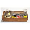 Image 1 : WOODEN BOX OF ROUTER BITS AND MORE