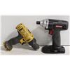 Image 1 : CRAFTSMAN DRILL AND DEWALT DRILL