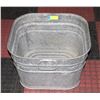 Image 1 : GALVINIZED WASH TUB