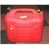 Image 1 : 5 GAL. RED PLASTIC JERRY CAN