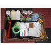 Image 1 : PAINT ROLLERS, TRAYS, FROG TAPE AND